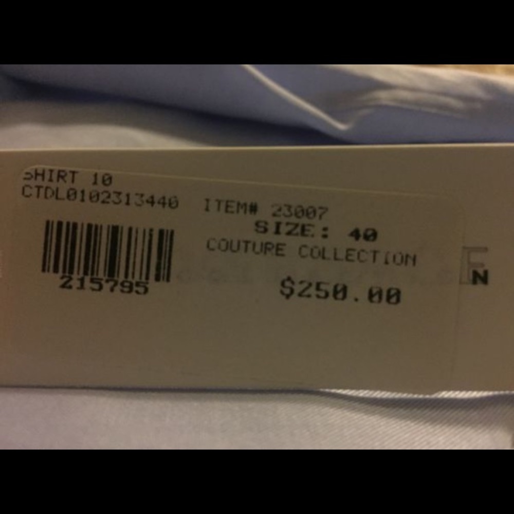 Versace Couture Collection Button Up Brand New